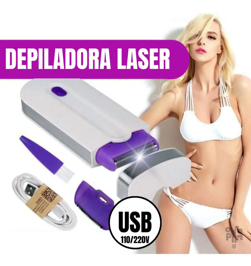 Aparelho Depilador a Laser Elétrico USB