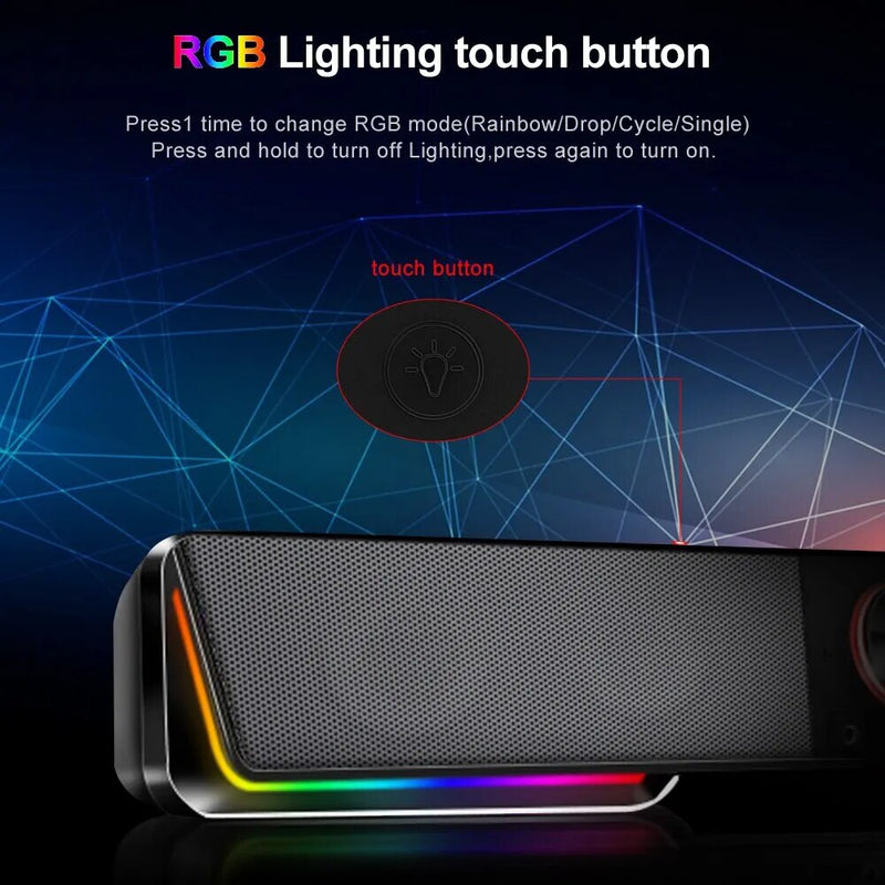 REDRAGON GS570 Darknets: Suporte Bluetooth, Sem Fio, Aux 3.5, Surround RGB, Alto-falantes