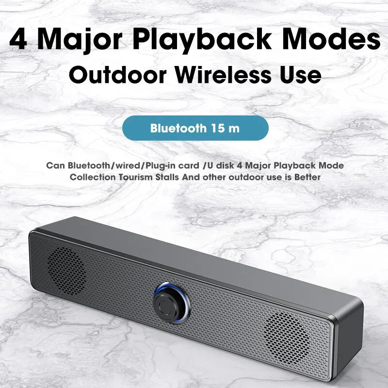 Home Theater Alto-Falante Bluetooth 4D